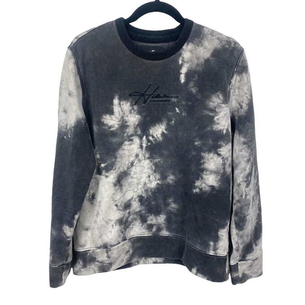 Hollister Tie Dye Sweatshirt Logo Must Have Collection